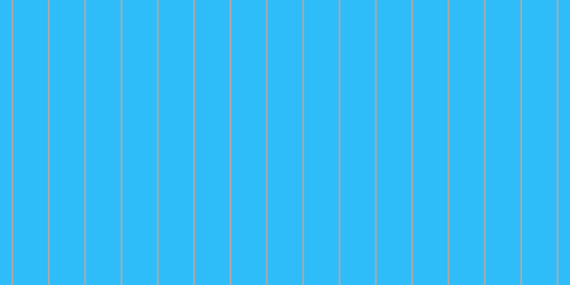 #2fbdfa, #caa393 vertical lines, two pixels wide, forty-nine pixels apart