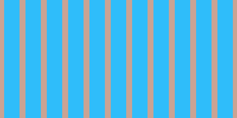 #2fbdfa, #caa393 vertical lines, twenty pixels wide, fifty-two pixels apart