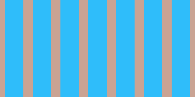 #2fbdfa, #caa393 vertical lines, thirty-eight pixels wide, seventy-six pixels apart