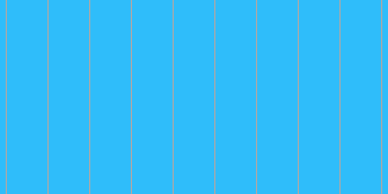 #2fbdfa, #caa393 vertical lines, two pixels wide, eighty-four pixels apart