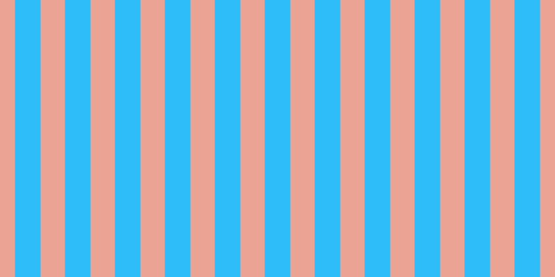 #2fbdfa, #eba393 vertical lines, thirty-five pixels wide, thirty-seven pixels apart