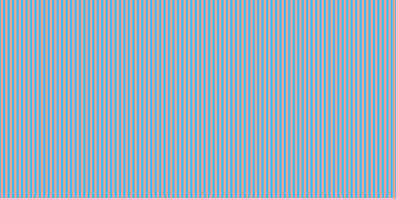 #2fbdfa, #eba393 vertical lines, five pixels wide, four pixels apart