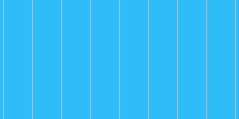#2fbdfa, #eba393 vertical lines, two pixels wide, ninety-five pixels apart