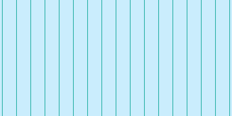 #2fbdfa (25%), #04a393 vertical lines, two pixels wide, forty-seven pixels apart