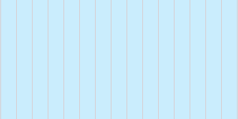 #2fbdfa (25%), #eba393 vertical lines, one pixels wide, fifty-two pixels apart