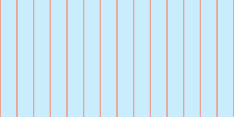 #2fbdfa (25%), #eba393 vertical lines, five pixels wide, fifty-two pixels apart