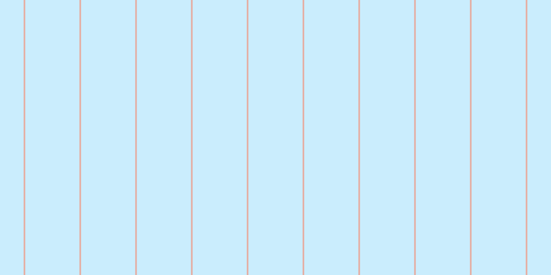 #2fbdfa (25%), #eba393 vertical lines, two pixels wide, seventy-nine pixels apart