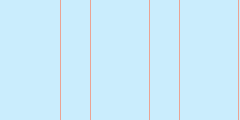 #2fbdfa (25%), #eba393 vertical lines, two pixels wide, ninety-seven pixels apart