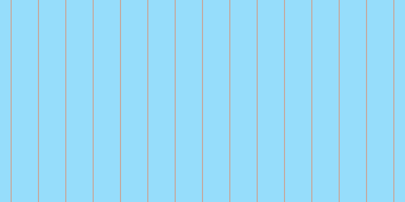 #2fbdfa (50%), #caa393 vertical lines, two pixels wide, fifty-two pixels apart