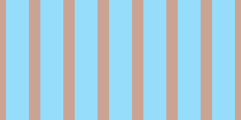#2fbdfa (50%), #caa393 vertical lines, thirty-eight pixels wide, seventy-six pixels apart