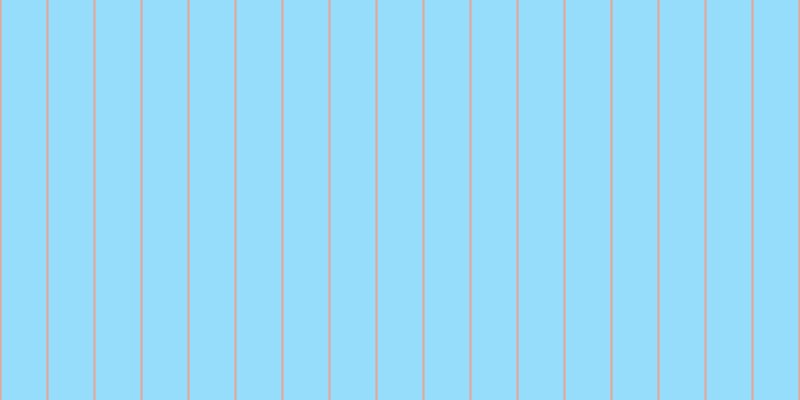 #2fbdfa (50%), #eba393 vertical lines, two pixels wide, forty-five pixels apart