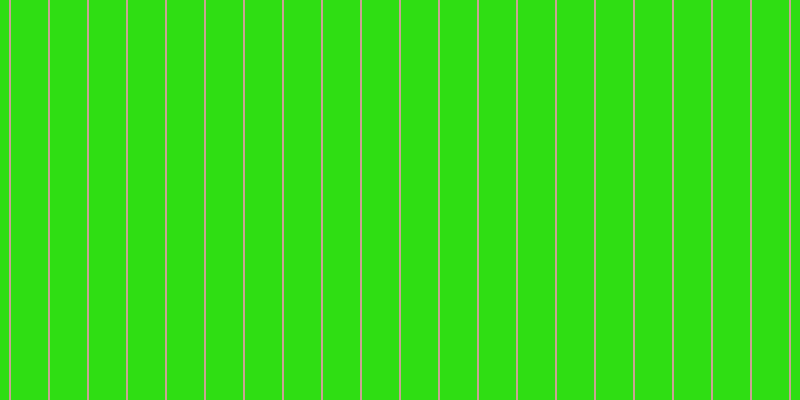 #2fde13, #caa393 vertical lines, two pixels wide, thirty-seven pixels apart