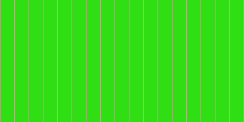 #2fde13, #caa393 vertical lines, two pixels wide, forty-five pixels apart