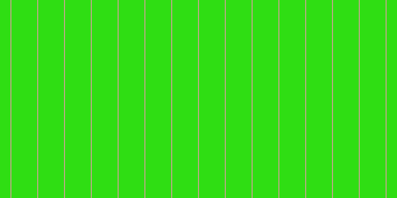 #2fde13, #caa393 vertical lines, two pixels wide, fifty-two pixels apart