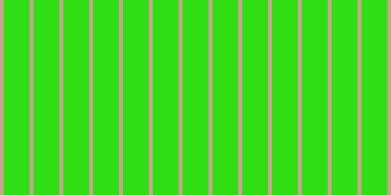 #2fde13, #caa393 vertical lines, eight pixels wide, fifty-three pixels apart