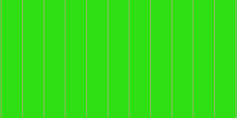 #2fde13, #caa393 vertical lines, two pixels wide, seventy pixels apart
