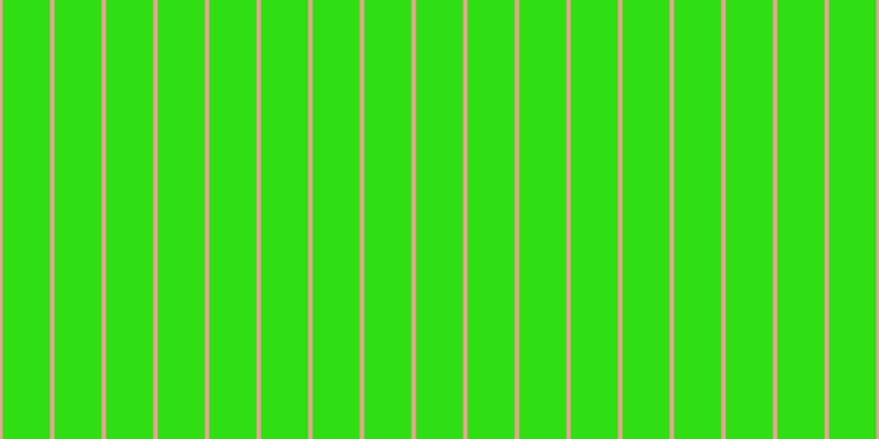 #2fde13, #eba393 vertical lines, four pixels wide, forty-three pixels apart
