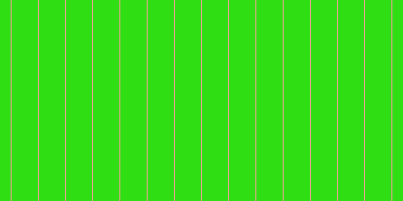 #2fde13, #eba393 vertical lines, two pixels wide, fifty-two pixels apart