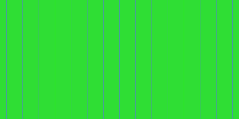 #2fde34, #46a393 vertical lines, two pixels wide, fifty-two pixels apart