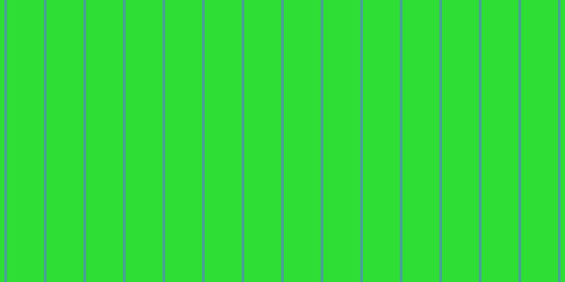 #2fde34, #46a393 vertical lines, four pixels wide, fifty-two pixels apart