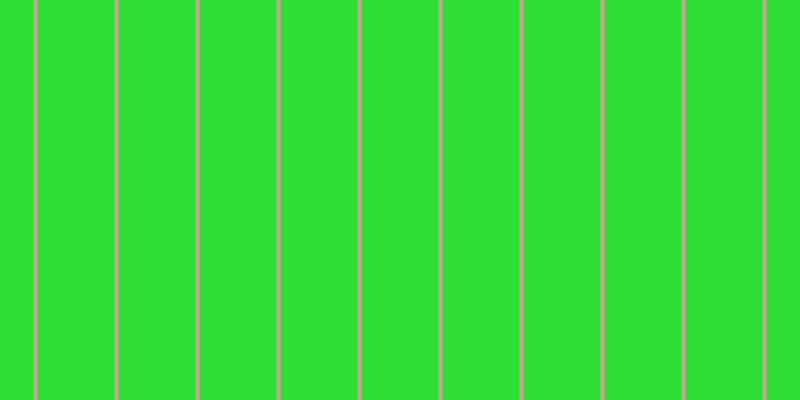 #2fde34, #caa393 vertical lines, four pixels wide, seventy-seven pixels apart