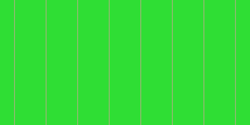 #2fde34, #caa393 vertical lines, two pixels wide, ninety-nine pixels apart