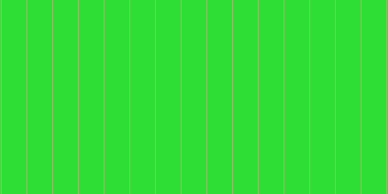 #2fde34, #eba393 vertical lines, one pixels wide, fifty-two pixels apart