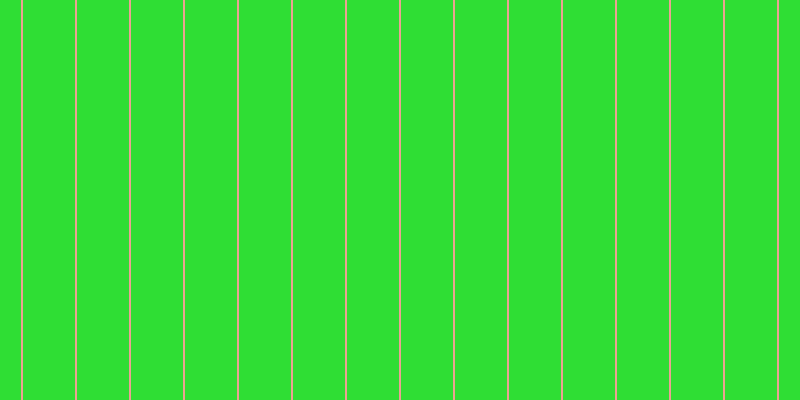 #2fde34, #eba393 vertical lines, two pixels wide, fifty-two pixels apart