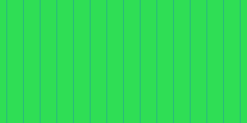 #2fde55, #25a393 vertical lines, two pixels wide, fifty-two pixels apart