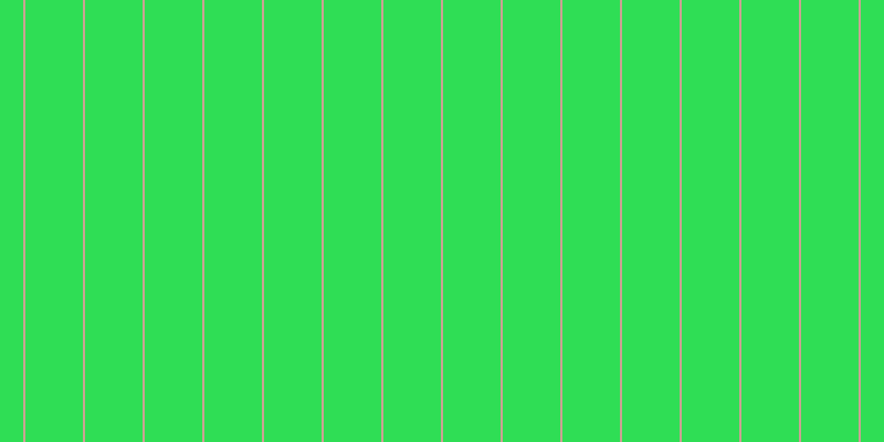 #2fde55, #caa393 vertical lines, two pixels wide, fifty-two pixels apart