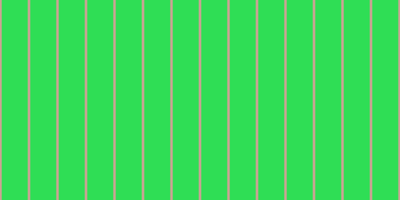 #2fde55, #caa393 vertical lines, five pixels wide, fifty-two pixels apart