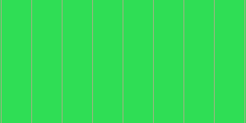 #2fde55, #caa393 vertical lines, two pixels wide, ninety-seven pixels apart