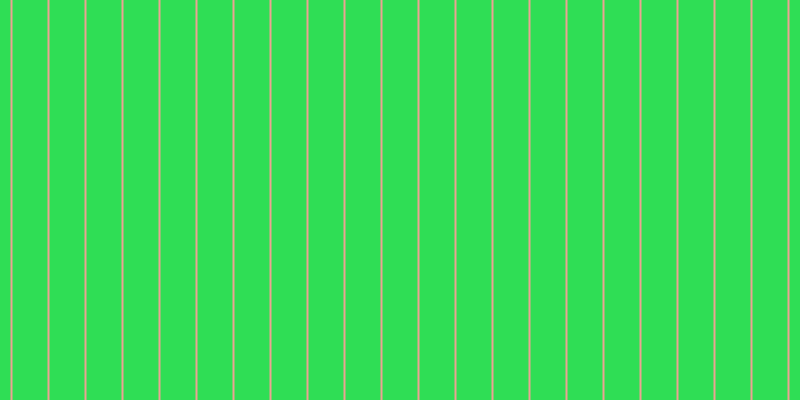 #2fde55, #eba393 vertical lines, two pixels wide, thirty-five pixels apart