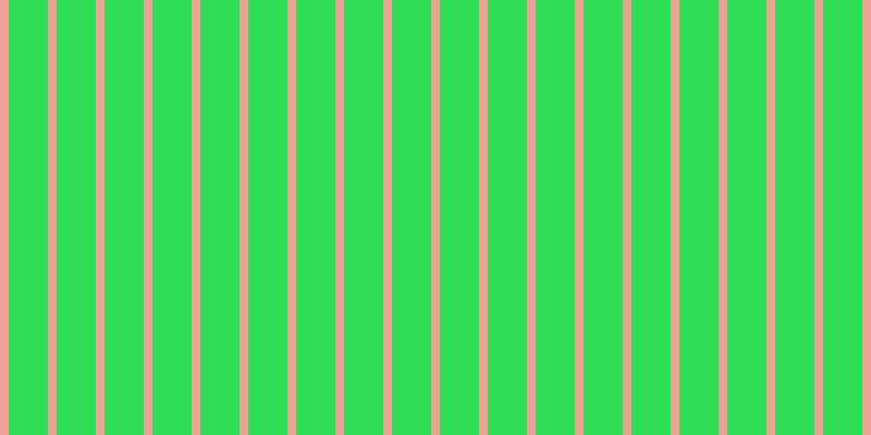 #2fde55, #eba393 vertical lines, eight pixels wide, thirty-six pixels apart