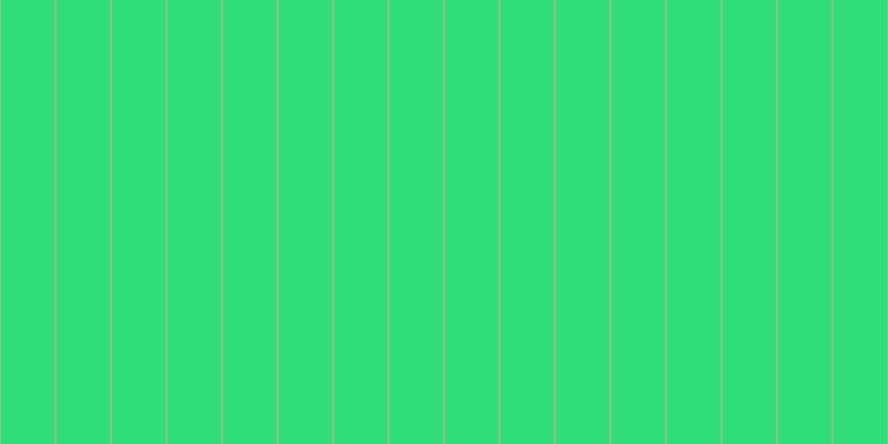 #2fde76, #eba393 vertical lines, one pixels wide, forty-nine pixels apart