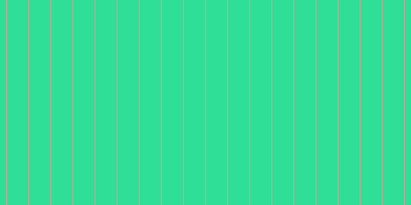 #2fde97, #caa393 vertical lines, two pixels wide, forty-one pixels apart