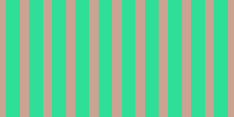 #2fde97, #caa393 vertical lines, thirty-two pixels wide, forty-seven pixels apart
