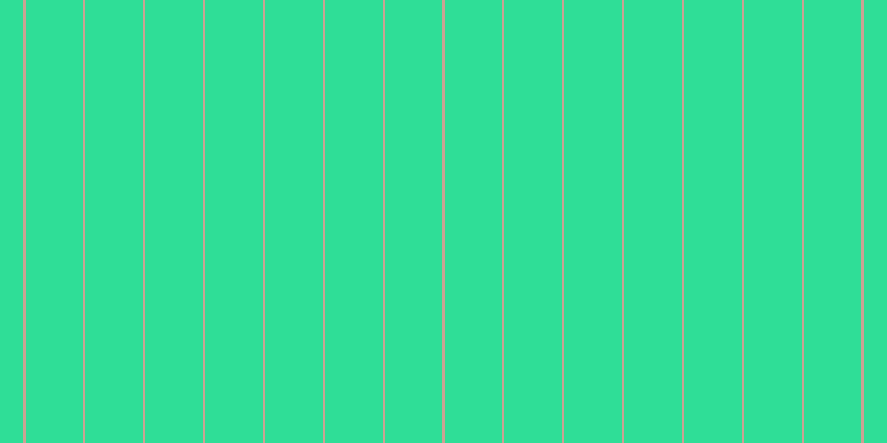 #2fde97, #caa393 vertical lines, two pixels wide, fifty-two pixels apart