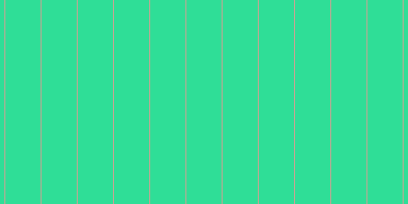 #2fde97, #caa393 vertical lines, two pixels wide, sixty-nine pixels apart
