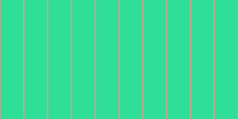#2fde97, #caa393 vertical lines, five pixels wide, seventy-five pixels apart
