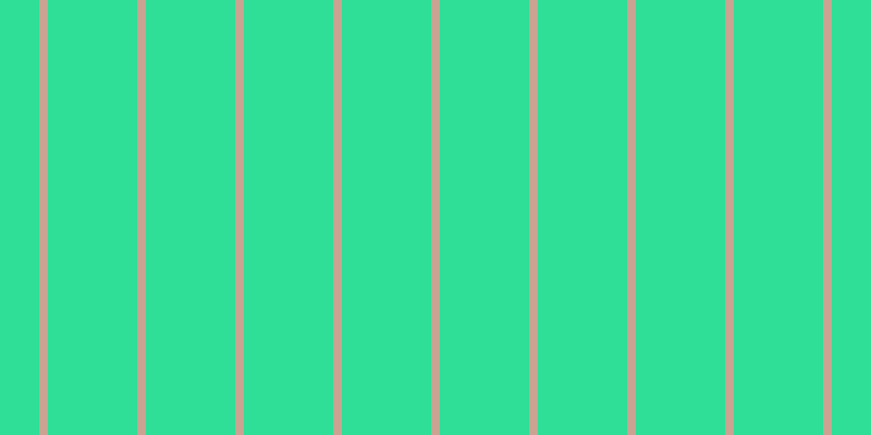 #2fde97, #caa393 vertical lines, eight pixels wide, eighty-two pixels apart