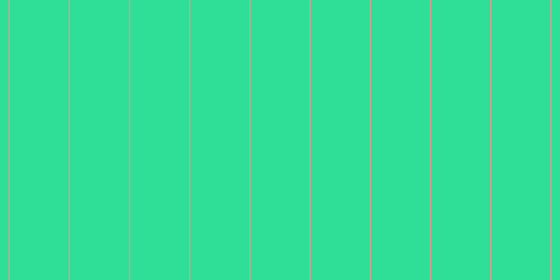 #2fde97, #caa393 vertical lines, two pixels wide, eighty-four pixels apart