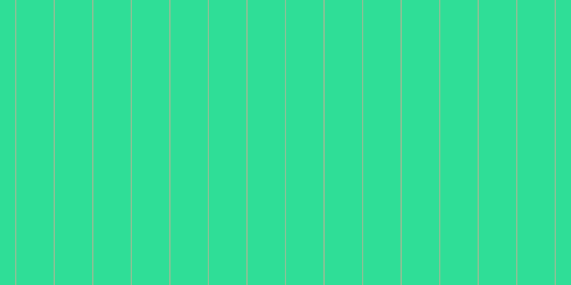 #2fde97, #eba393 vertical lines, one pixels wide, fifty-three pixels apart