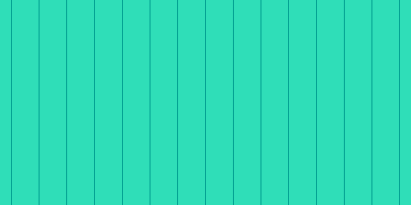 #2fdeb8, #04a393 vertical lines, two pixels wide, fifty-two pixels apart