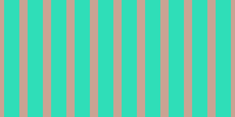 #2fdeb8, #caa393 vertical lines, twenty-eight pixels wide, fifty-two pixels apart