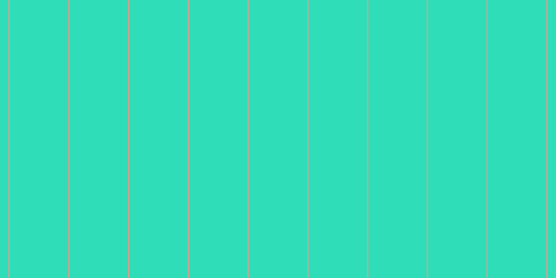 #2fdeb8, #caa393 vertical lines, two pixels wide, eighty-four pixels apart