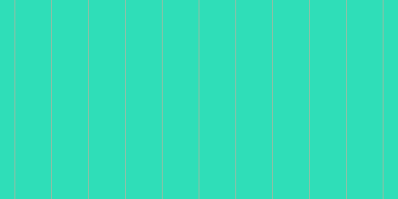 #2fdeb8, #eba393 vertical lines, one pixels wide, seventy-three pixels apart