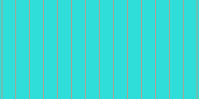 #2fded9, #a9a393 vertical lines, four pixels wide, fifty-two pixels apart