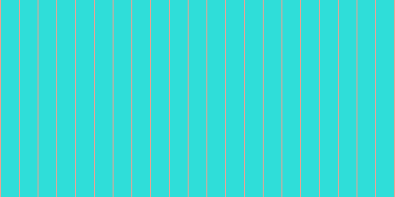 #2fded9, #eba393 vertical lines, two pixels wide, thirty-six pixels apart