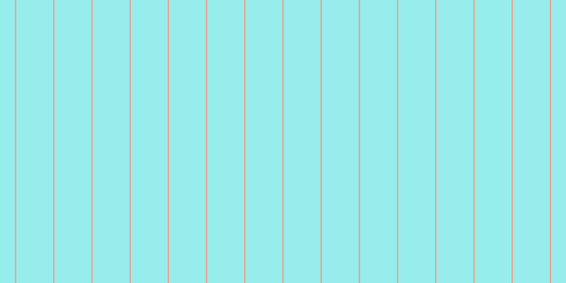 #2fded9 (50%), #eba393 vertical lines, two pixels wide, fifty-two pixels apart